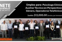Convocatoria Oportunidades Laborales en el CES Morelos