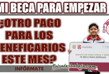 MI BECA PARA EMPEZAR| ¿HABRÁ UN SEGUNDO PAGO DURANTE ESTE DICIEMBRE?