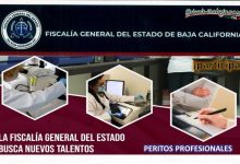 Convocatoria Perito Profesional de FGE de Baja California