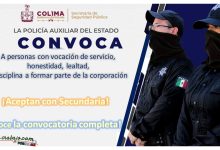 Convocatoria PolicÃ­a Auxiliar del Estado de Colima