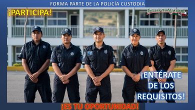 Convocatoria Policía Custodio en Chignahuapan, Puebla