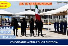 Convocatoria Policía Custodio en El Cereso San Felipe, Guanajuato