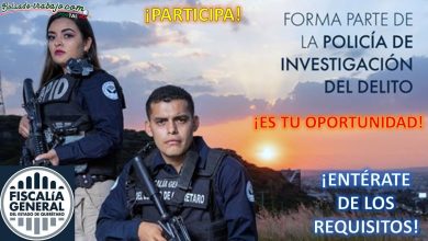 Convocatoria Policía de Investigación del Delito en FGE, Querétaro