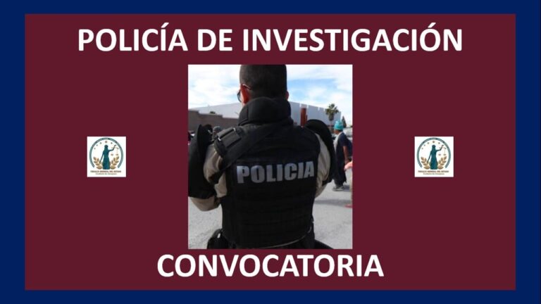 Policía de investigación Coahuila