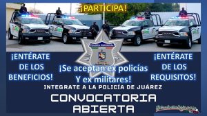 Convocatoria Policía de Juárez, Nuevo León