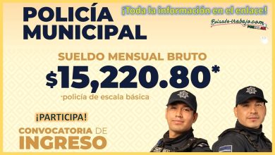 Convocatoria Policía del Municipio de La Paz, Baja California Sur