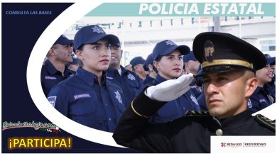 Convocatoria Policía Estatal de Hidalgo