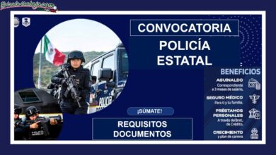 Convocatoria Policía Estatal en Morelos