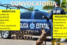 Convocatoria Policía Estatal de Sinaloa
