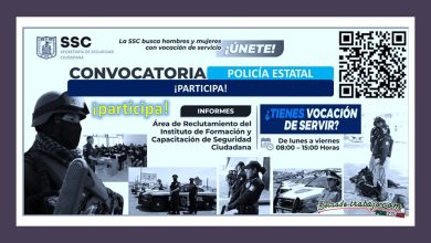 Convocatoria Policía Estatal en Tlaxcala