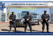 Convocatoria Policía Estatal Preventiva de Baja California Sur