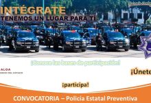 Convocatoria Policía Estatal Preventiva Sinaloa