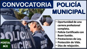 Convocatoria Policía Municipal 2021-2022