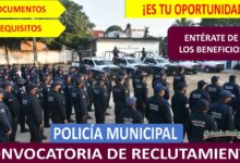 Convocatoria Policía Municipal de Actopan, Veracruz