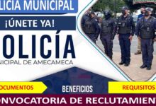 Convocatoria Policía Municipal de Amecameca, Estado de México
