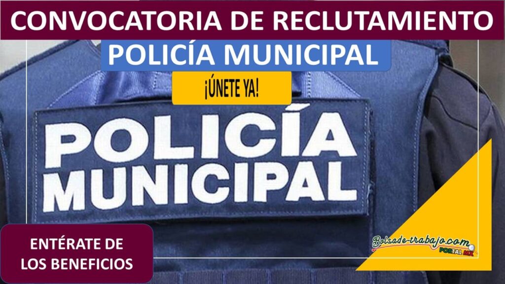 Convocatoria Policía Municipal Cacalchén, Yucatán