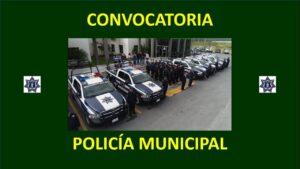 convocatoria para policía municipal