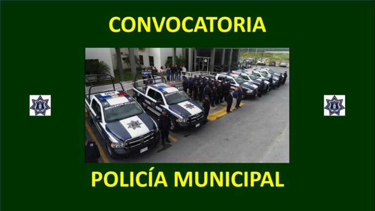 convocatoria policia municipal cadereyta