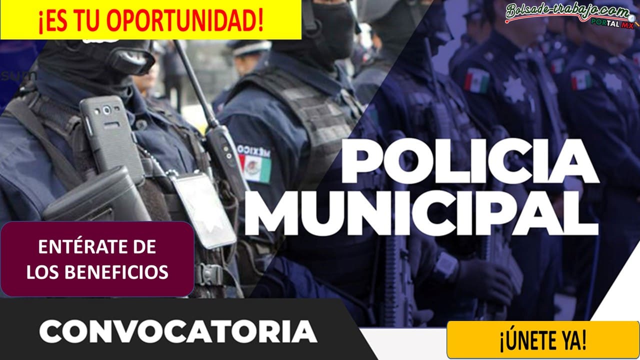 Convocatoria Policía Municipal Coyotepec, Estado de México