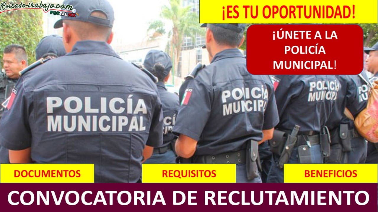Convocatoria policía Municipal Cozumel, Quintana Roo