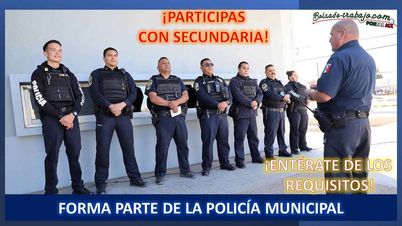 Convocatoria Policía Municipal de Bachíniva, Chihuahua