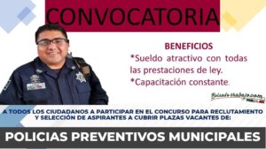 Convocatoria Policía Municipal de Ciudad Acuña