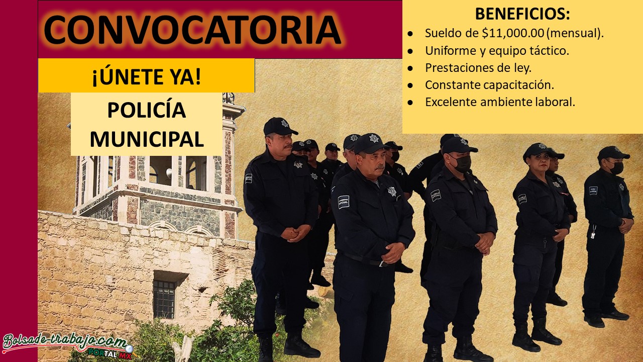 Convocatoria Policía Municipal de Loreto, Baja California Sur