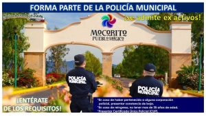 Convocatoria Policía Municipal de Mocorito, Sinaloa