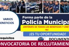 Convocatoria Policía Municipal de Morelos, Estado de México