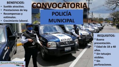 Convocatoria Policía Municipal de Orizaba