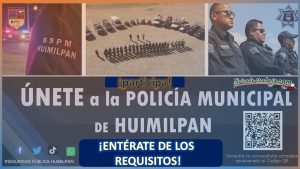Convocatoria Policía Municipal de Proximidad en Huimilpan, Querétaro