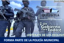 Convocatoria Policía Municipal de Quilehtla, Tlaxcala