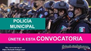 Convocatoria Policía Municipal de Tepotzotlán, Estado de México
