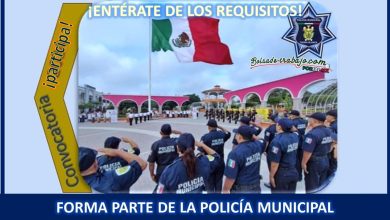 Convocatoria Policía Municipal de Tierra Blanca, Veracruz