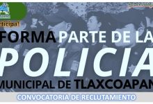 Convocatoria Policía Municipal de Tlaxcoapan, Hidalgo