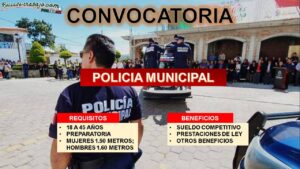 Convocatoria Policía Municipal de Totolac