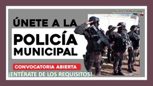Convocatoria Policía Municipal de Villa Unión, Coahuila
