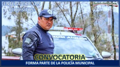Convocatoria Policía Municipal de Xalatlaco, Estado de México