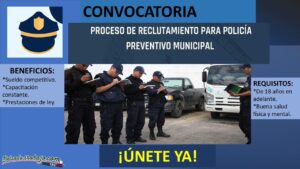 Convocatoria Policía Municipal de Xocchel