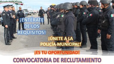 Convocatoria Policía Municipal en Ahumada, Chihuahua