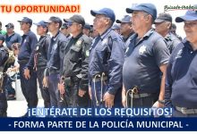 Convocatoria Policía Municipal en Alvarado, Veracruz