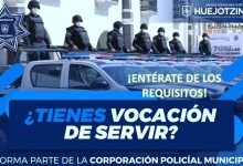 Convocatoria Policía Municipal en Huejotzingo, Puebla