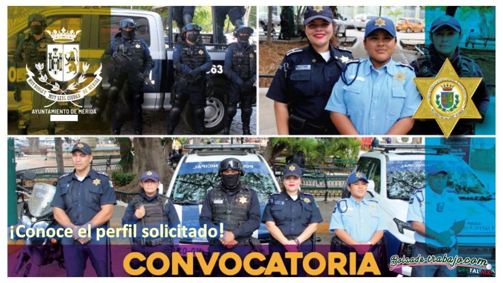 Convocatoria Policía Municipal en Mérida, Yucatán