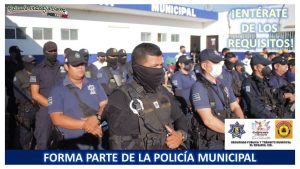 Convocatoria Policía Municipal en Rosario, Sinaloa