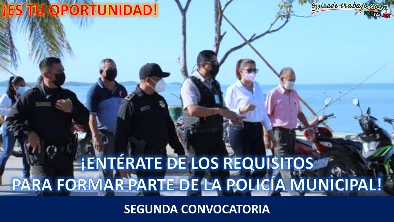 Convocatoria Policía Municipal en Seybaplaya, Campeche