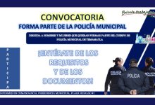 Convocatoria Policía Municipal en Temamatla, Estado de México