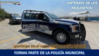 Convocatoria Policía Municipal en Tepotzotlán, Estado de México
