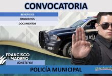 Convocatoria Policía Municipal Francisco I. Madero, Hidalgo