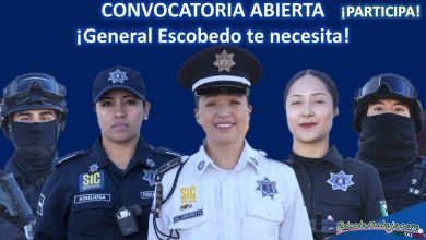 Convocatoria Policía Municipal General Escobedo, Nuevo León