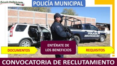 Convocatoria Policía Municipal de Huandacareo, Michoacán